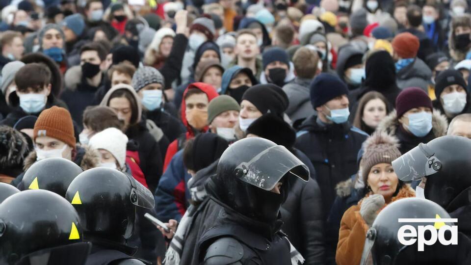 Наприкінці січня – на початку лютого по всій Росії проводили акції на підтримку Навального