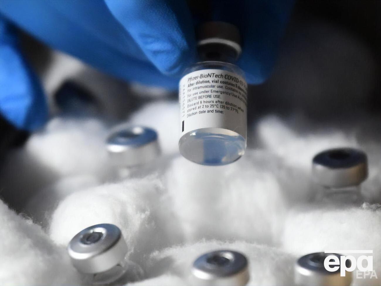 В Украине вакцинацию пока не начинали