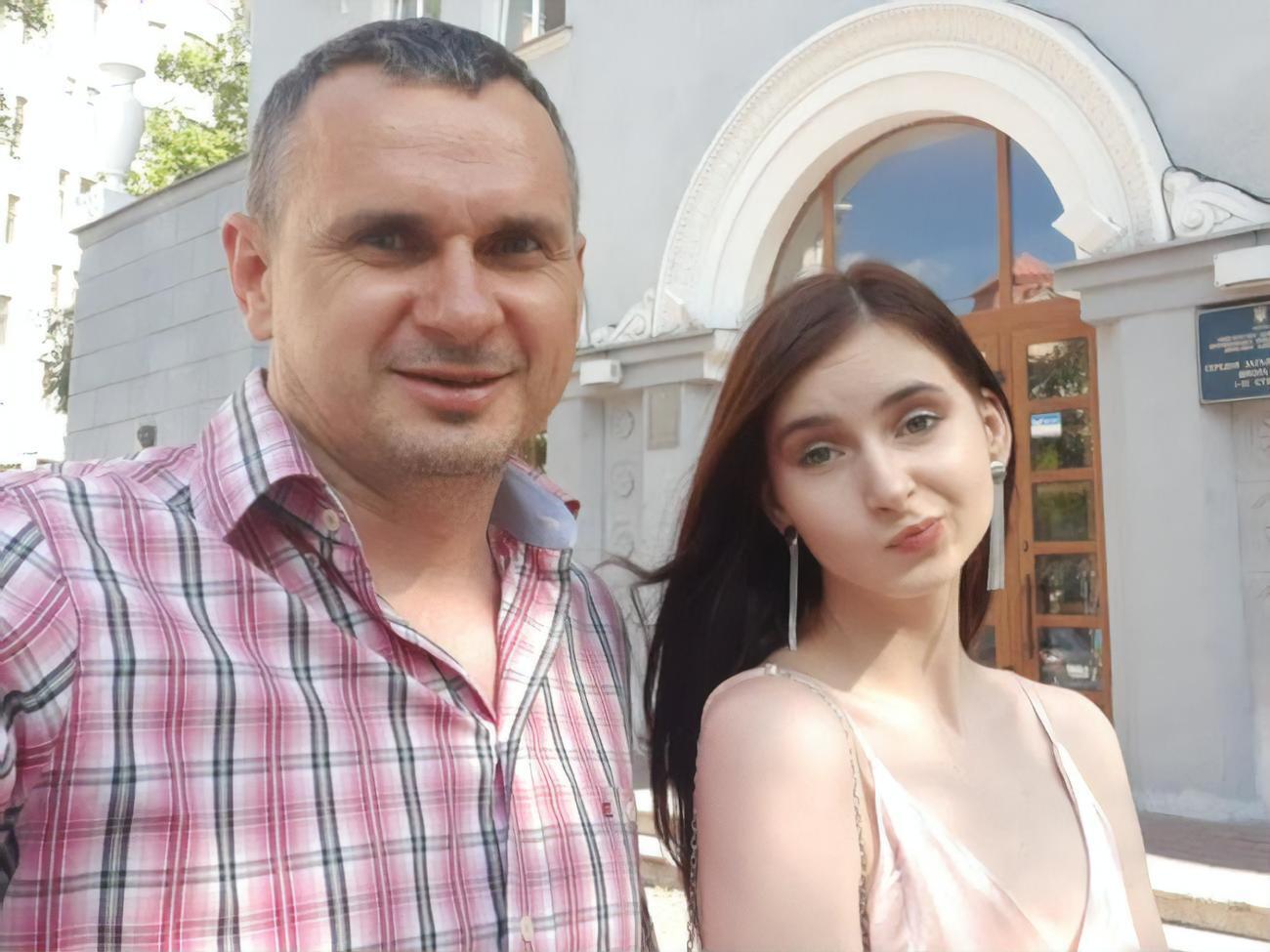 Дочь Сенцова Алина стажируется в одном из его проектов