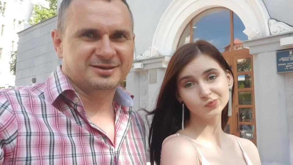 Дочь Сенцова Алина стажируется в одном из его проектов