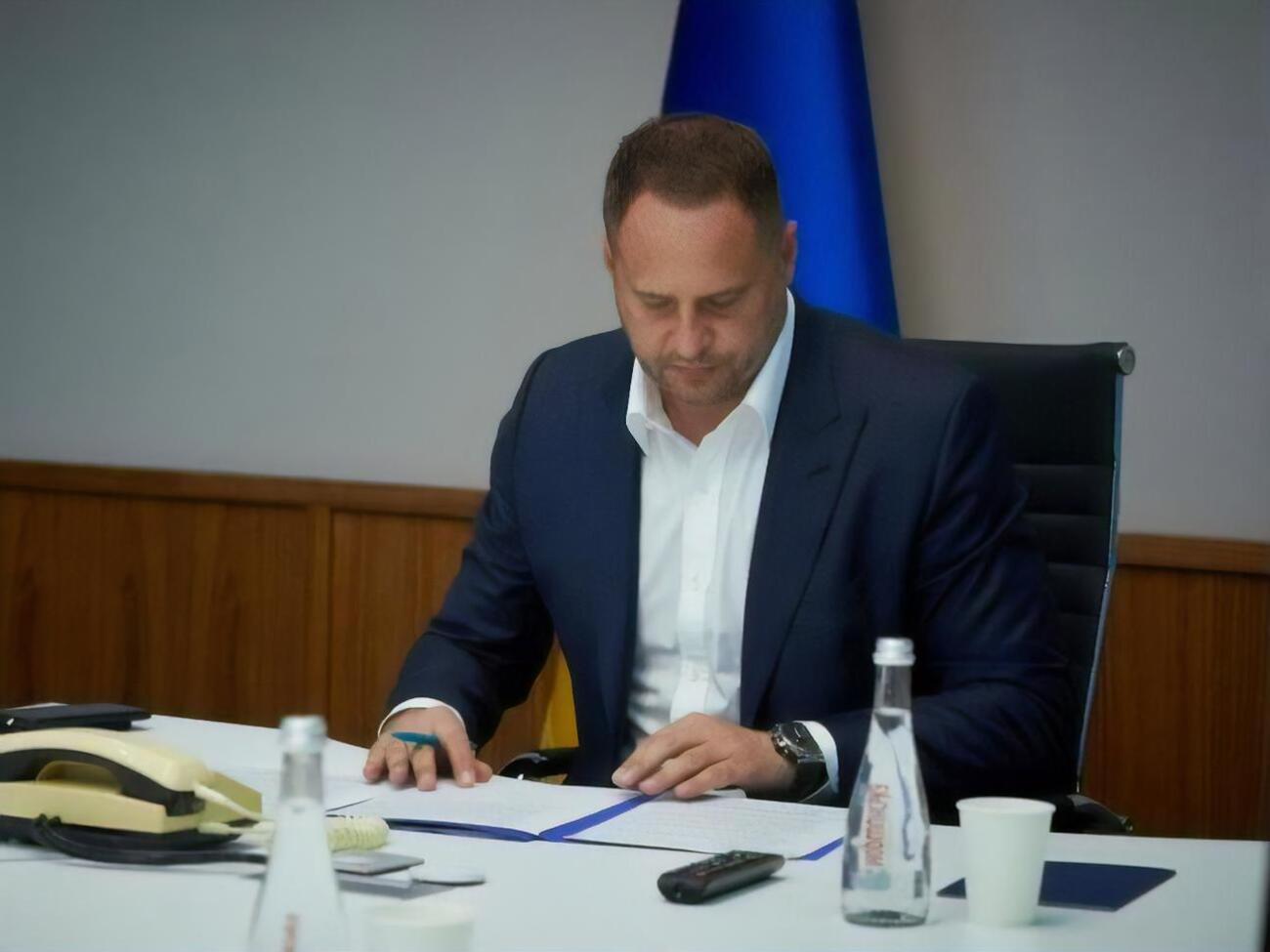 Глава Офиса президента Андрей Ермак прокомментировал обострение ситуации на Донбассе