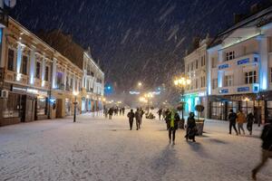 Одним із найбільш "снігових" міст України виявився Ужгород