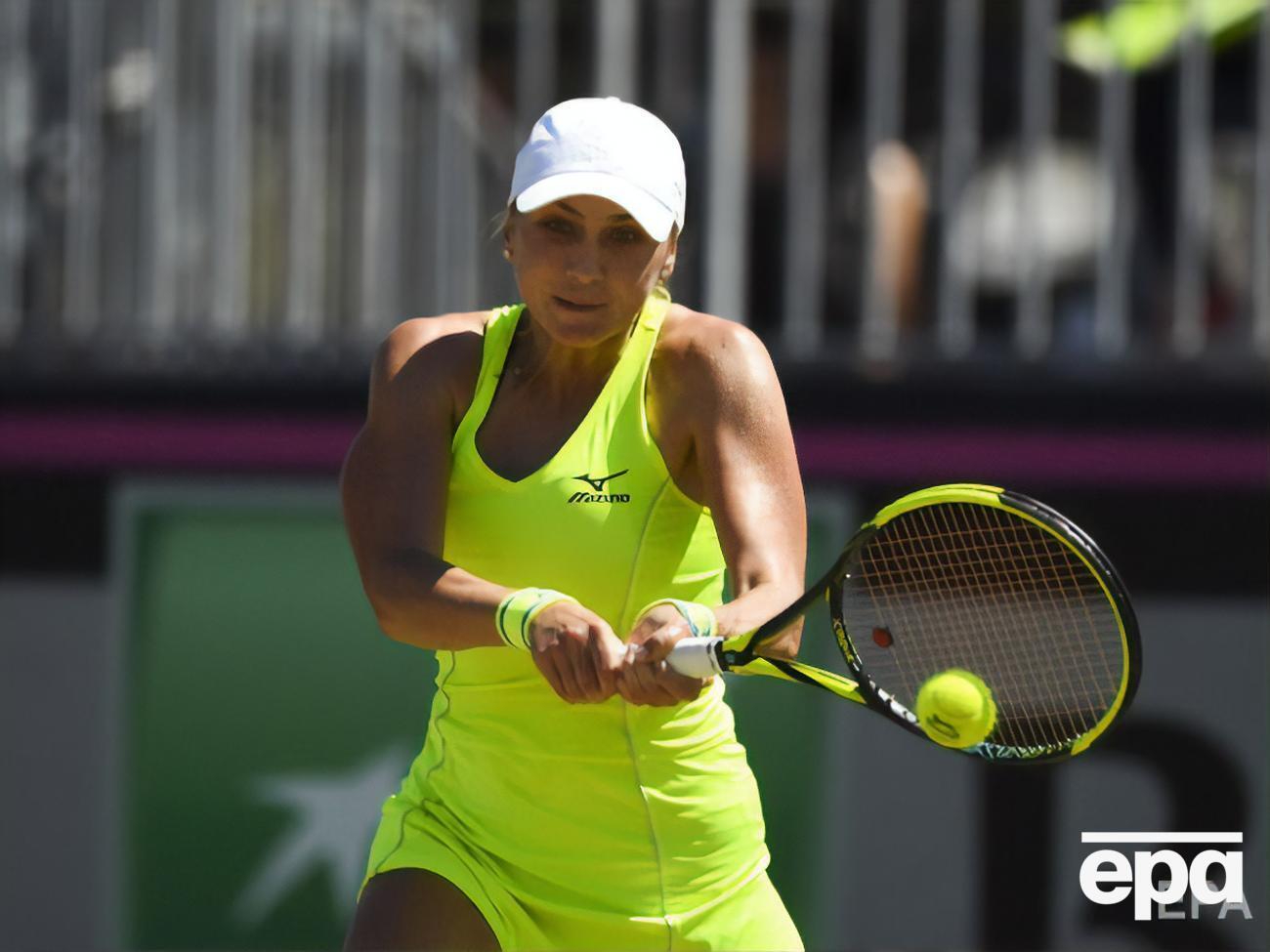 Людмила Киченок (на фото) играет в паре с латвийкой