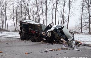 Водій "Газелі" помер на місці аварії