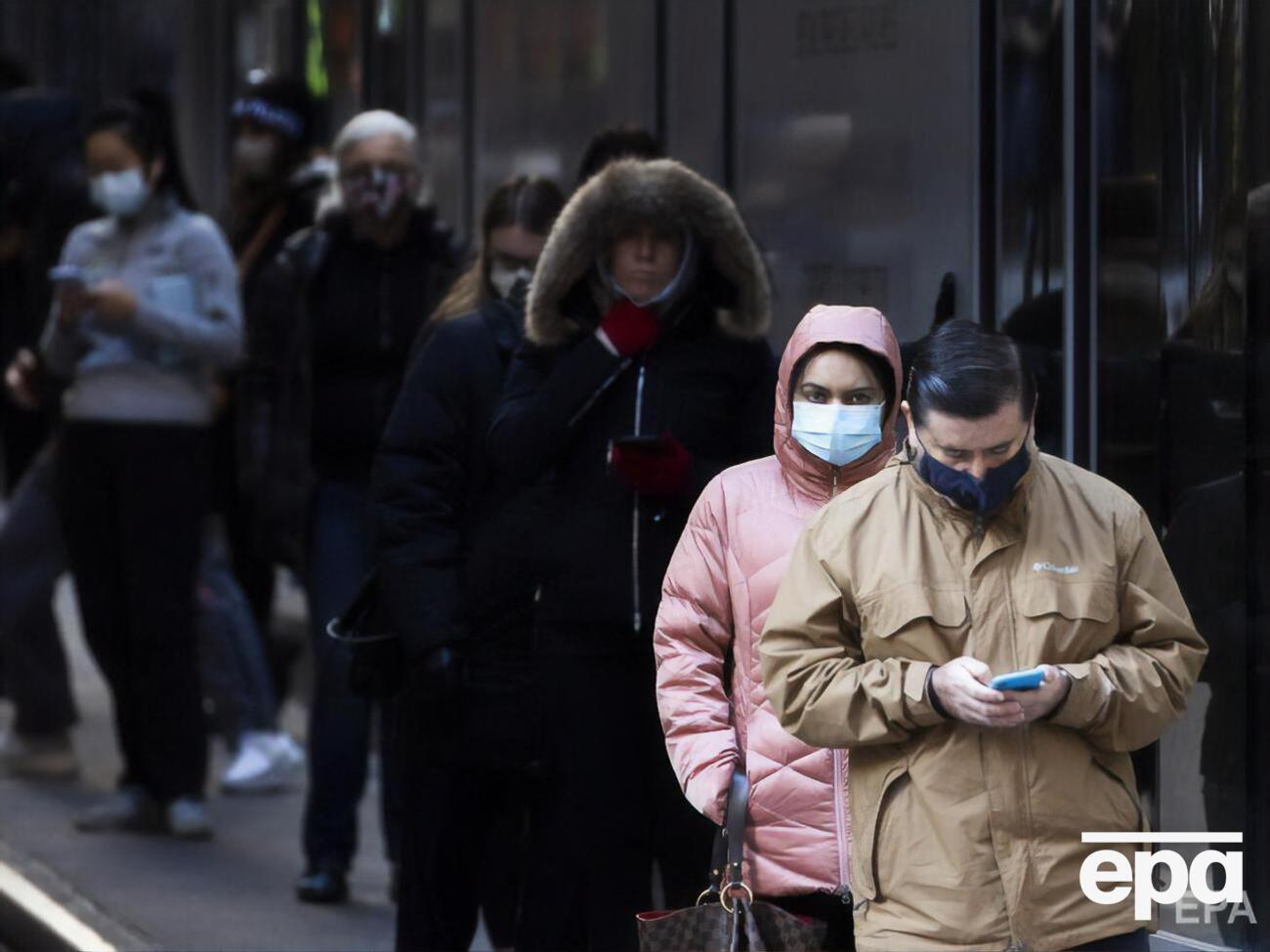 Больше всего заболевших в США