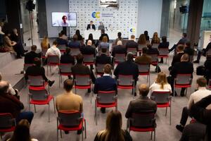 Кузьменко на съезде выступила по видеосвязи