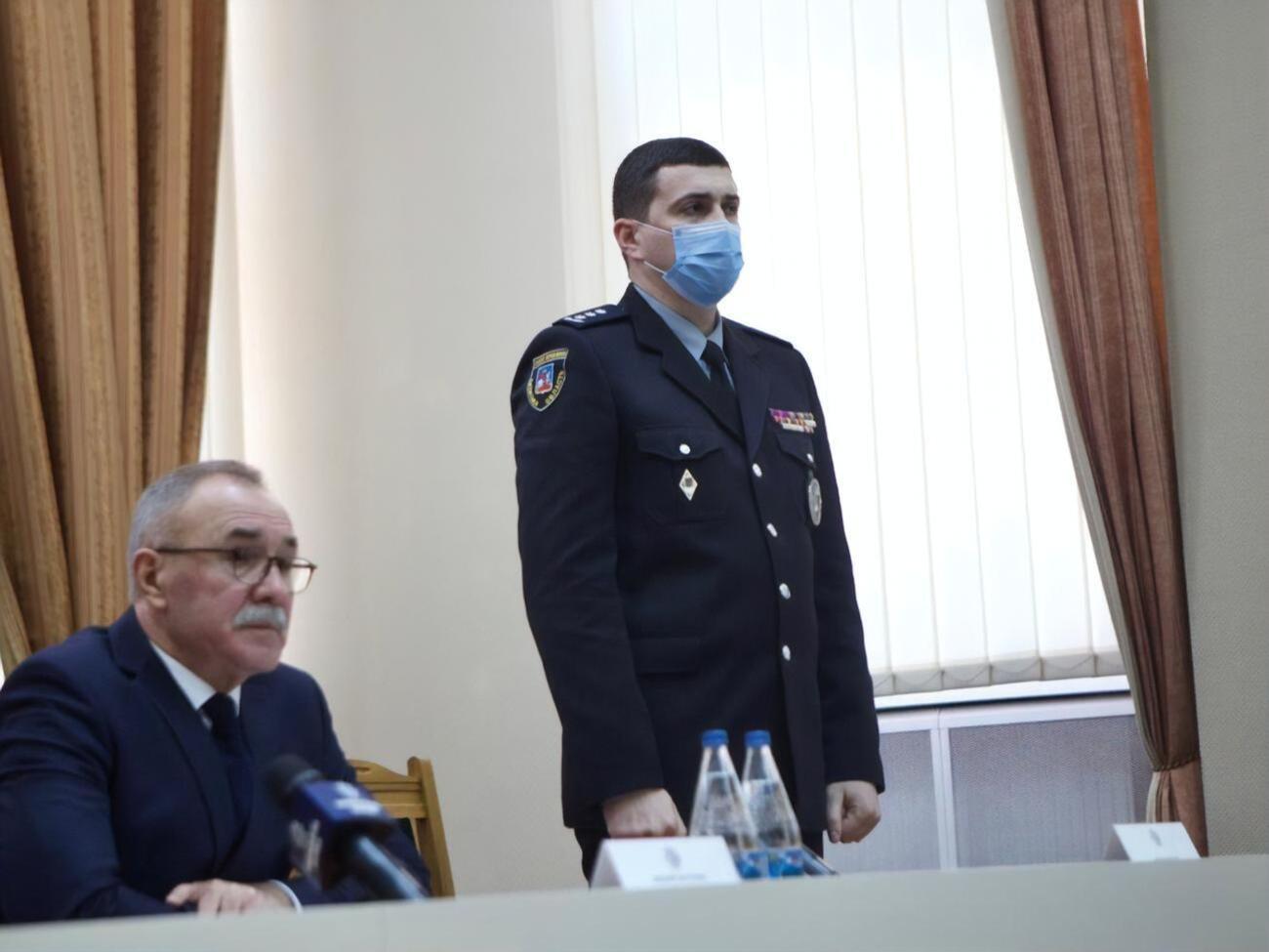 Колесник (праворуч) працював заступником начальника поліції Київської області