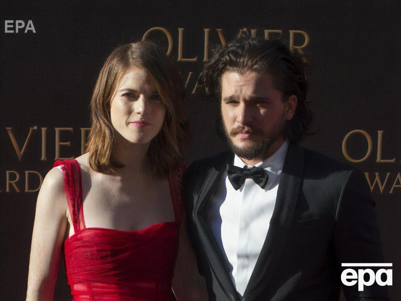 Харрингтон и Лесли познакомились на съемках "Игры престолов"