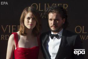 Харрингтон и Лесли познакомились на съемках "Игры престолов"