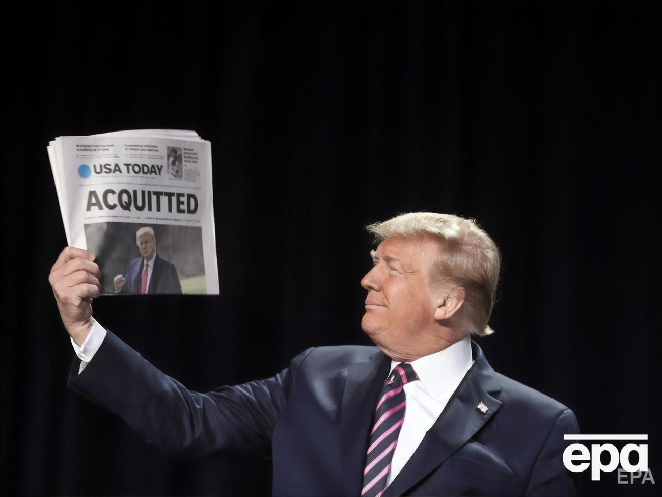 13 февраля Сенат&nbsp;проголосовал за оправдание&nbsp;Трампа по его второму делу об импичменте