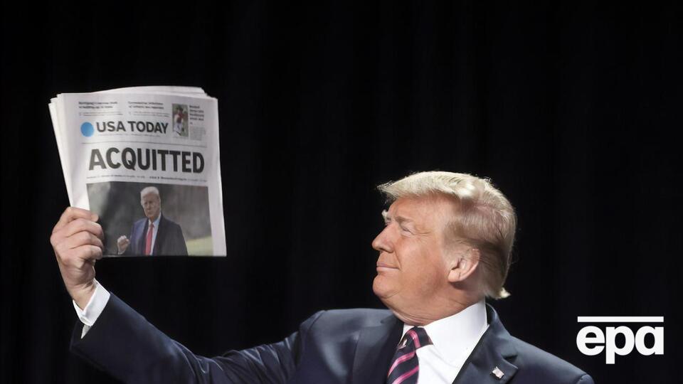 13 февраля Сенат проголосовал за оправдание Трампа по его второму делу об импичменте