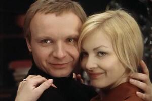 Брыльска и Мягков вместе снимались у Рязова в "Иронии судьбы"