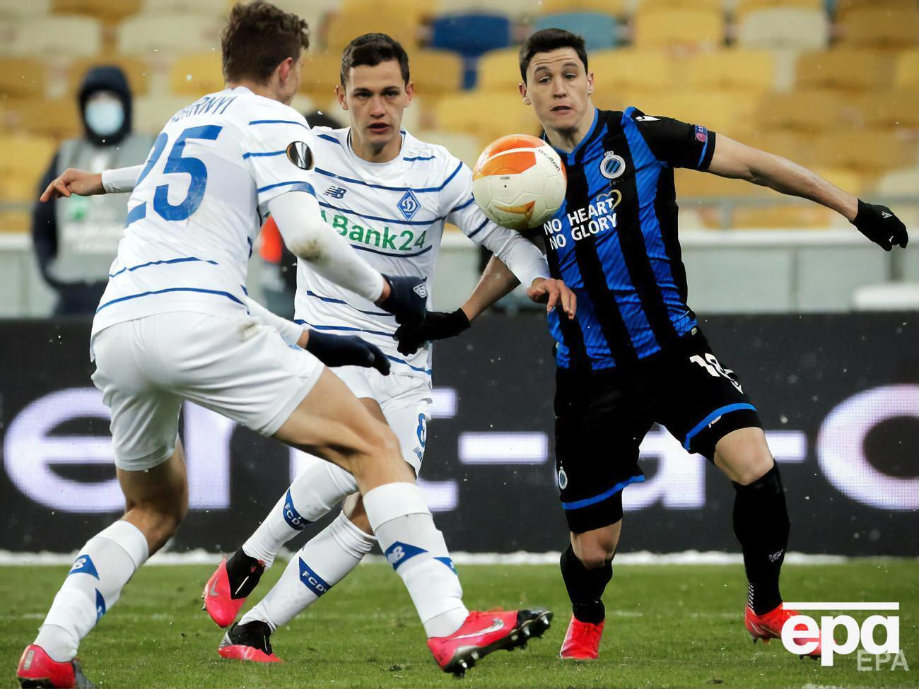 Матч-відповідь відбудеться в Бельгії 25 лютого