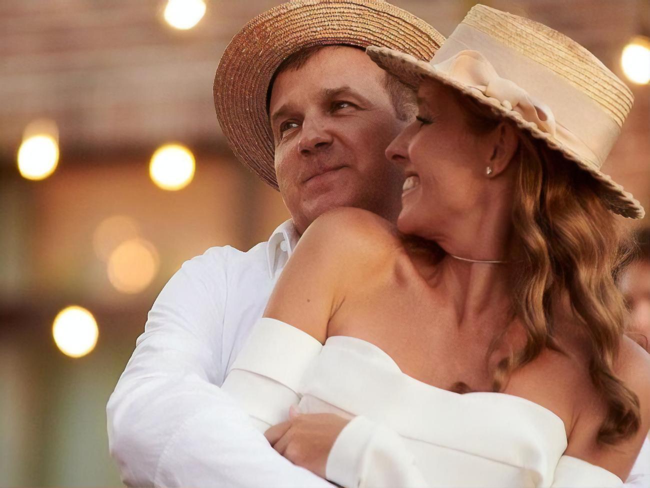 Осадчая и Горбунов поженились в феврале 2017 года