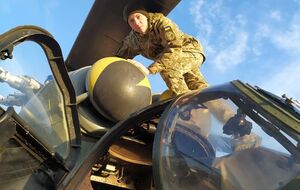 Окрім Ан-26Ш, польоти також проводили на літаках Л-39 і вертольотах Мі-2