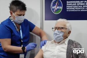 Зараз у Польщі проводять нульовий і перший етапи вакцинації