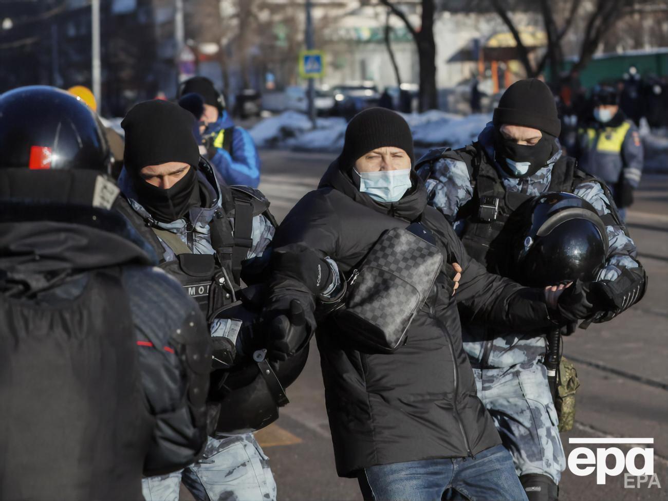 Акції протесту в Росії відбулися 23-го і 31 січня