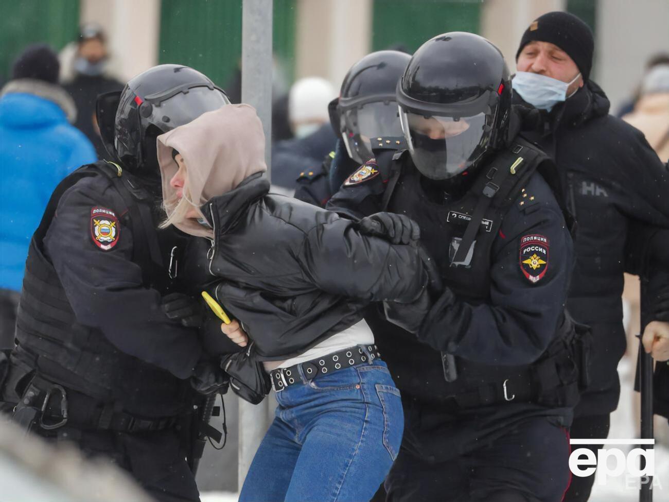 31 января на акциях протеста силовики задержали более 5 тыс. человек