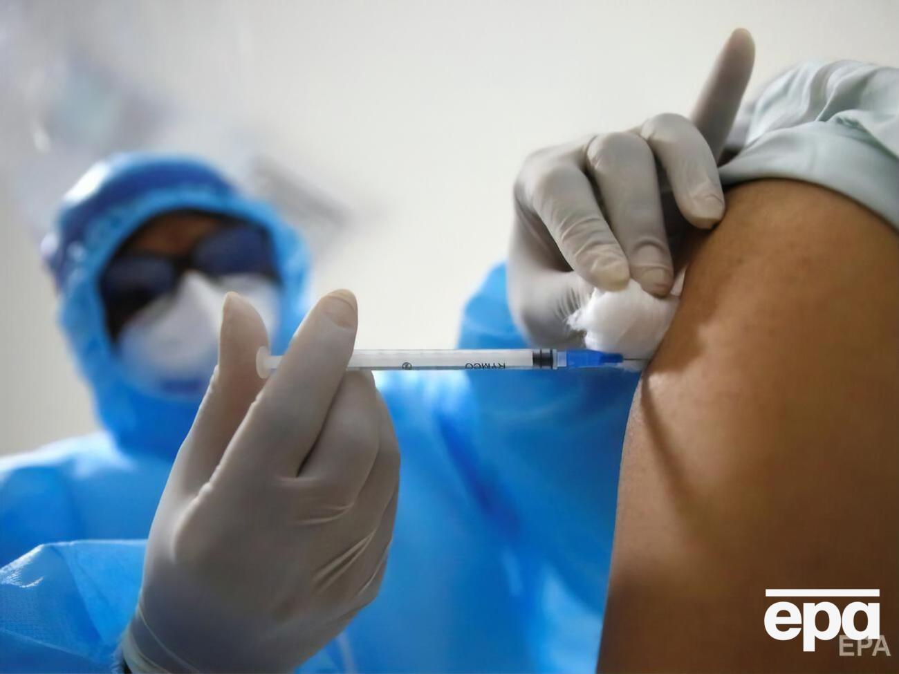 В Україні вакцинації поки не починали