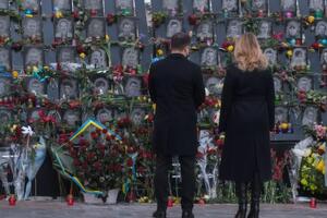 Зеленські вшанували подвиг учасників Революції гідності