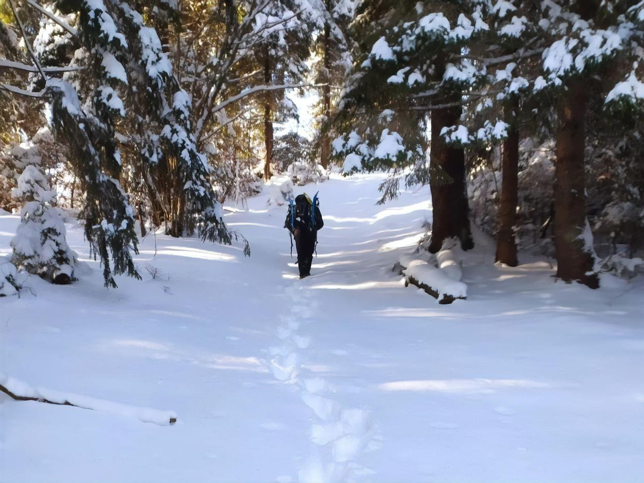 Зниклий турист катався на лижах на схилі гори Гемба