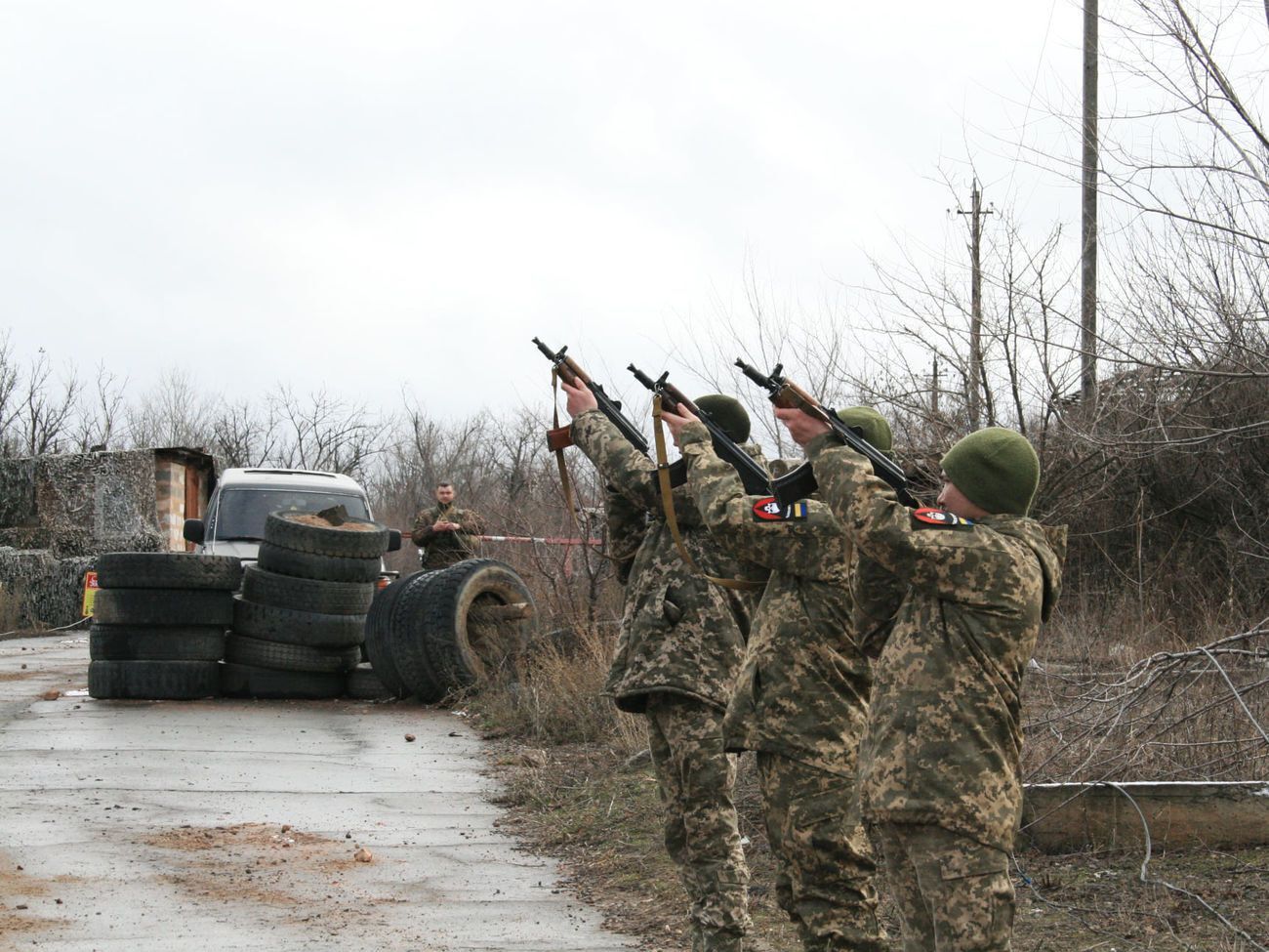 Петраускас служив у бригаді імені Чорних Запорожців