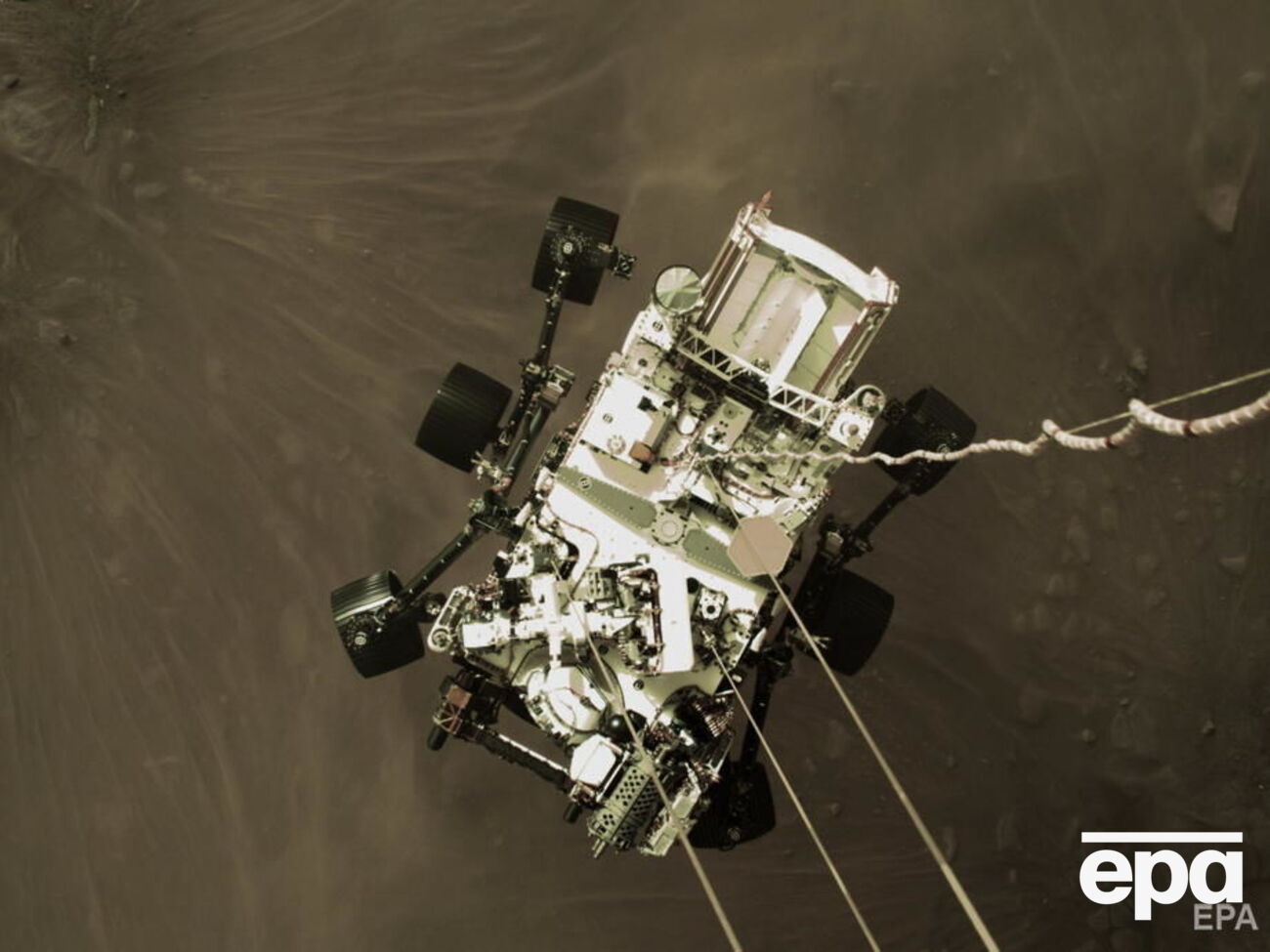 Марсоход NASA Perseverance 18 февраля успешно сел на поверхность Марса