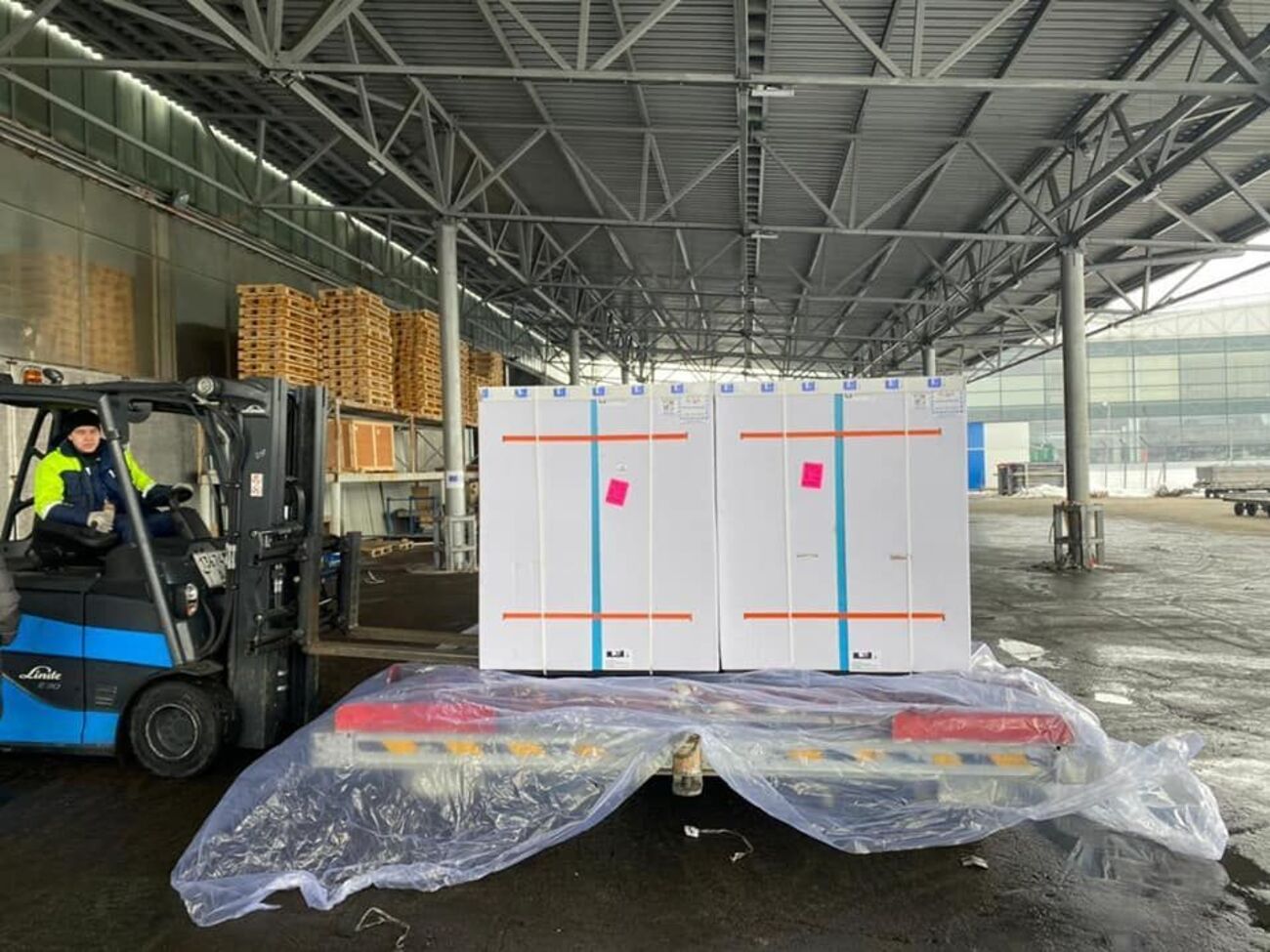 Доставили вакцину Covishield