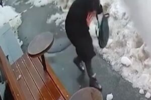 Штраф за неубранный с крыши снег может составить 1700 грн, отмечают в полиции