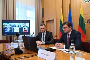 Ландсбергис и Кулеба встретились в Киеве