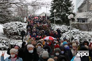 После выборов президента в Беларуси начались массовые акции протеста несогласных с их результатами