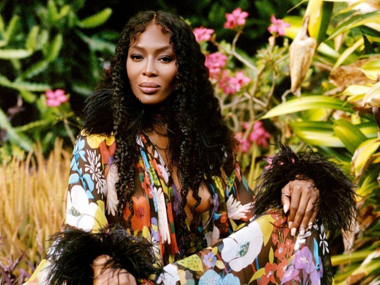 Съемки с участием Кэмпбелл проходили в Кении