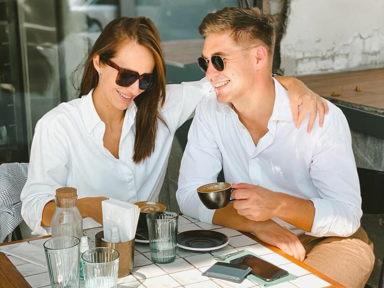 Після весілля дружина Остапчука взяла прізвище чоловіка