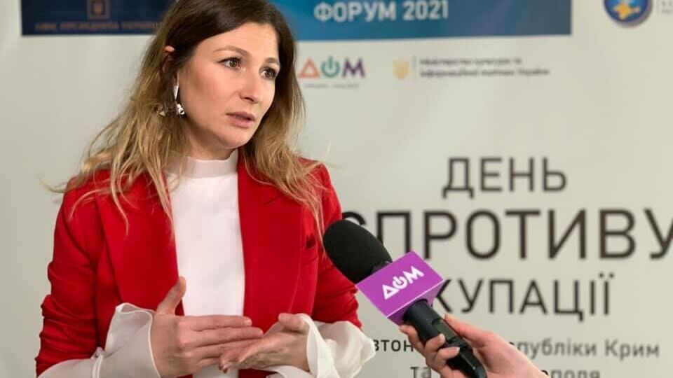 Джапарова вважає, що в Україні протягом семи років тільки тривали дискусії та лунали заяви про деокупацію Криму