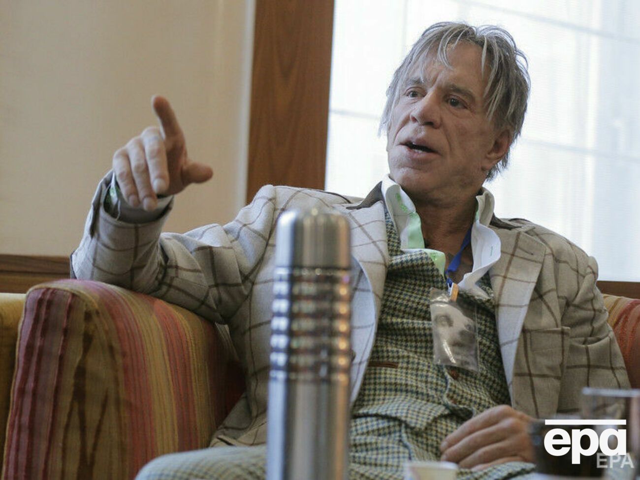 Рурк у минулому займався боксом