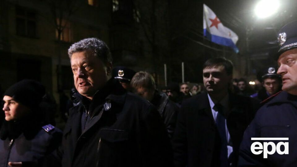 Порошенко в заблокованому аеропорту Сімферополя, 28 лютого 2014 року