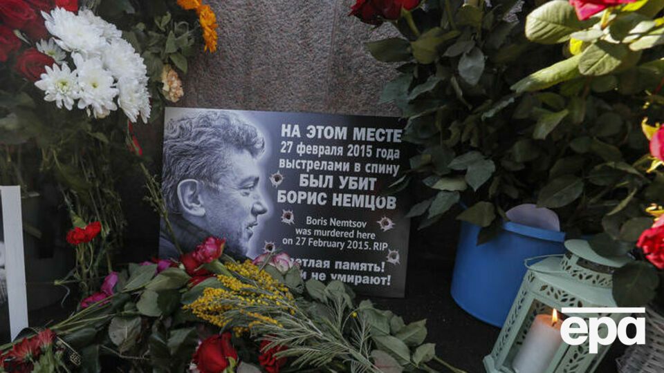У Москві акція відбулася на місці загибелі Нємцова