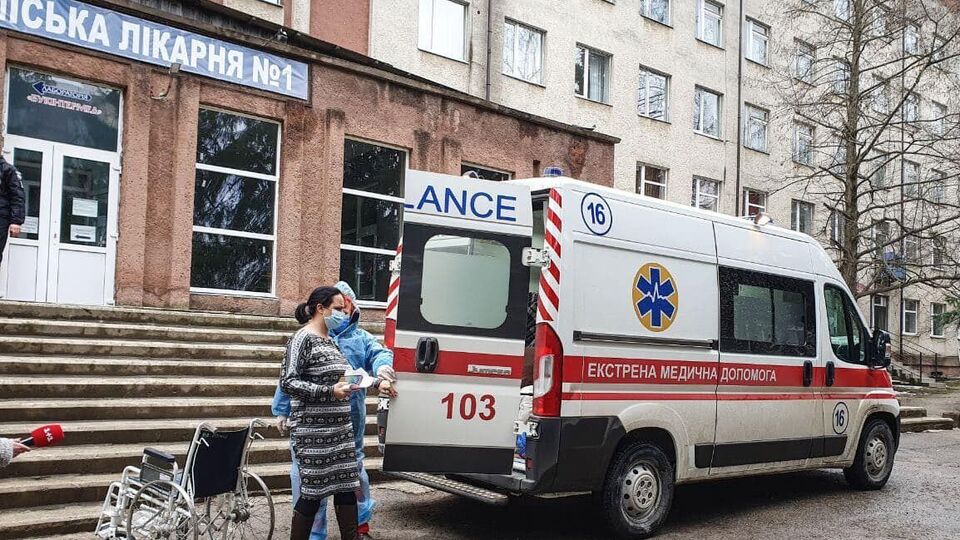 Пожежа сталася в міській лікарні №1