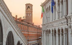 В конце февраля в Венеции были низкие приливы