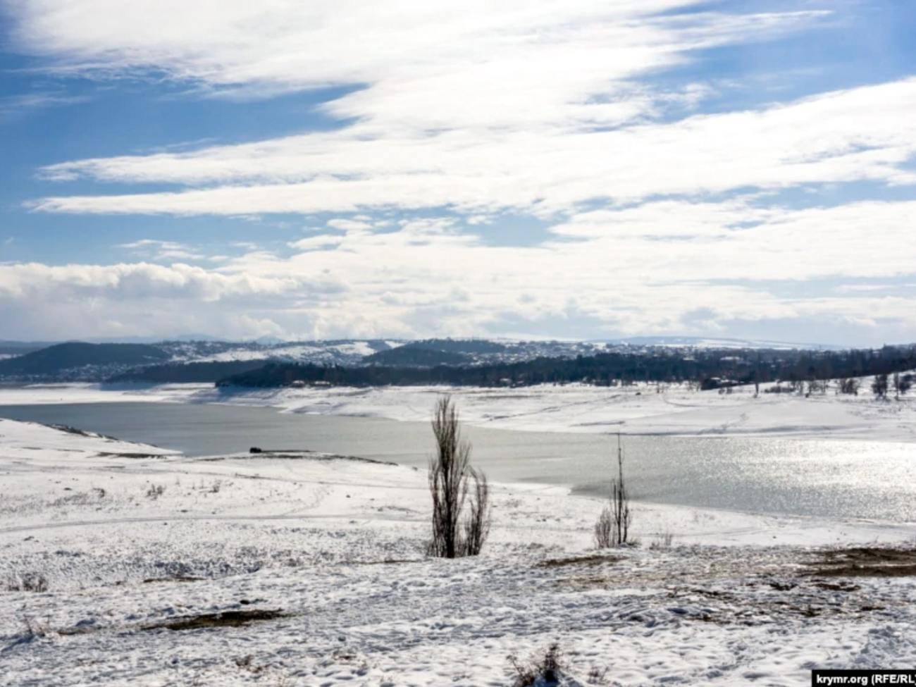 Симферопольское и Загорское водохранилища прошли отметку "мертвого объема" к началу февраля