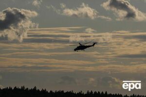 Вертоліт Мі-35 прикривав російську розвідувальну колону з тилу