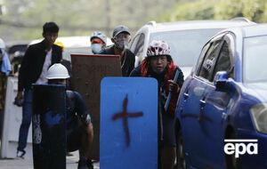 Митинги несогласных с режимом военных прошли в нескольких городах страны