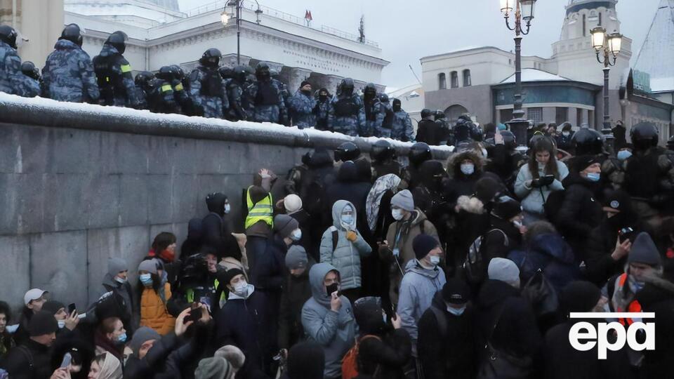 Протести в РФ відбулися після затримання Навального