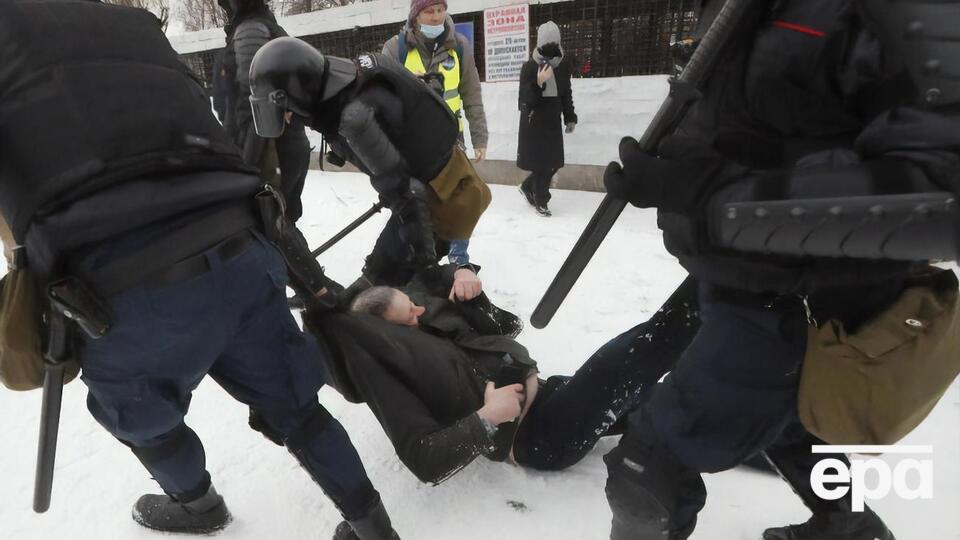 Акции протеста в поддержку Навального прошли 23-го и 31 января, а также 2 февраля