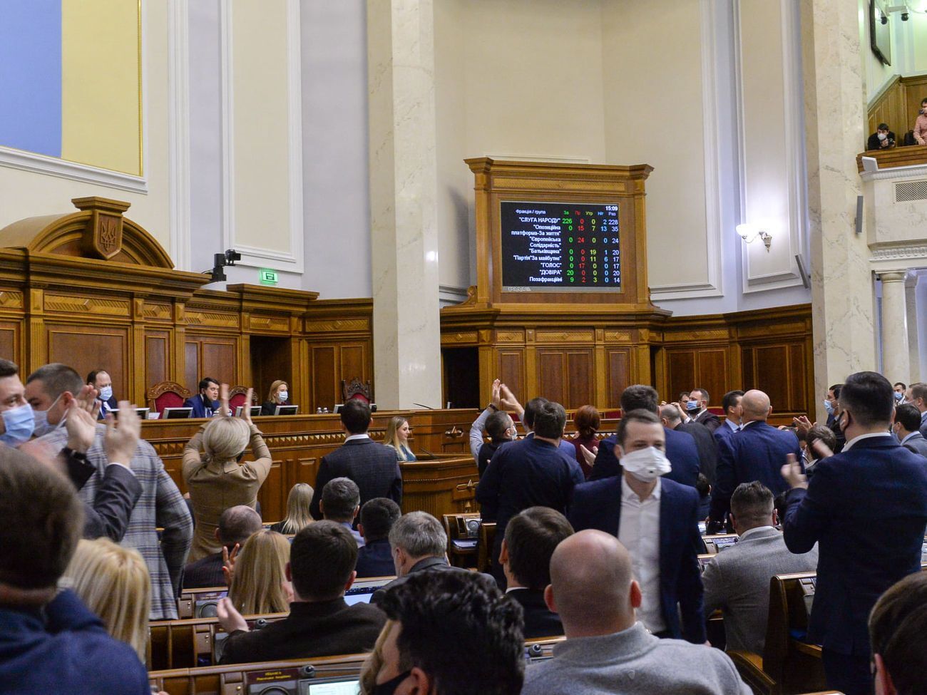 Не підтримують відставки парламенту 30% українців