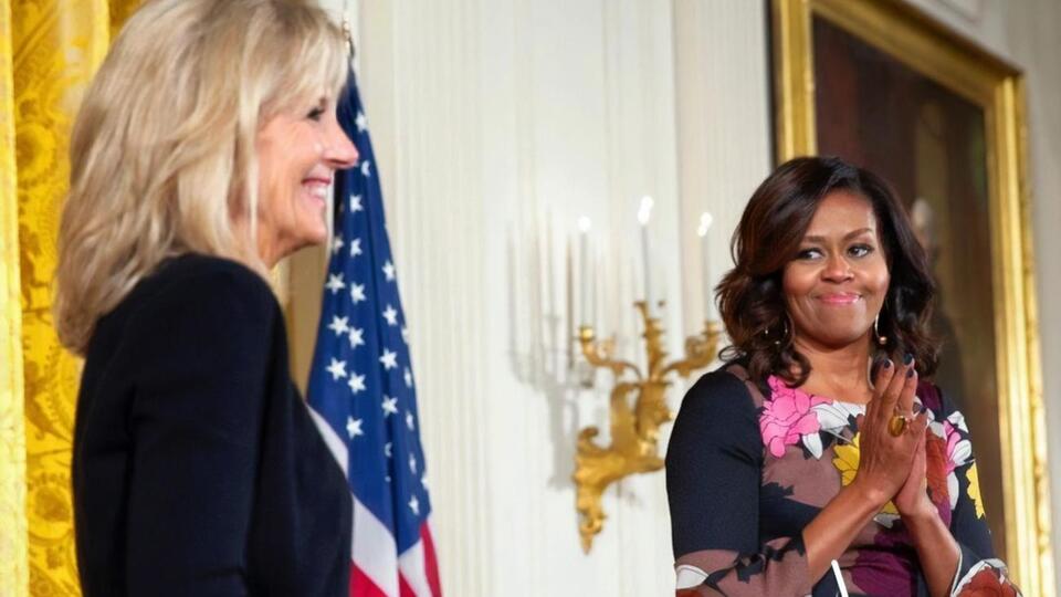 Мишель Обама: Люблю тебя, Джилл!