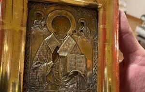 Додік подарував Лаврову старовинну українську ікону у грудні 2020 року