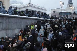 После задержания Навального и суда в РФ прошли массовые протесты