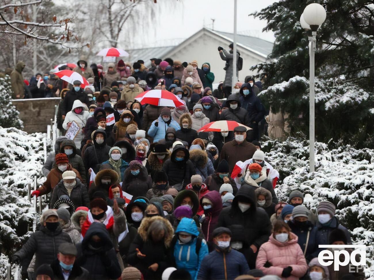 Із серпня 2020 року в Білорусі тривають масові акції протесту