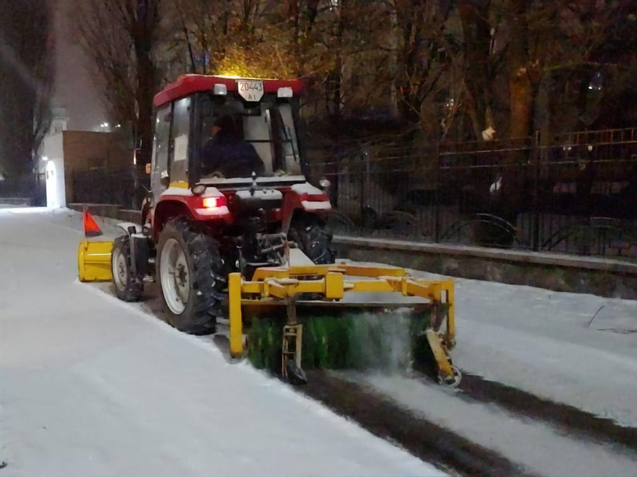 У Києві після обіду снігопад посилиться